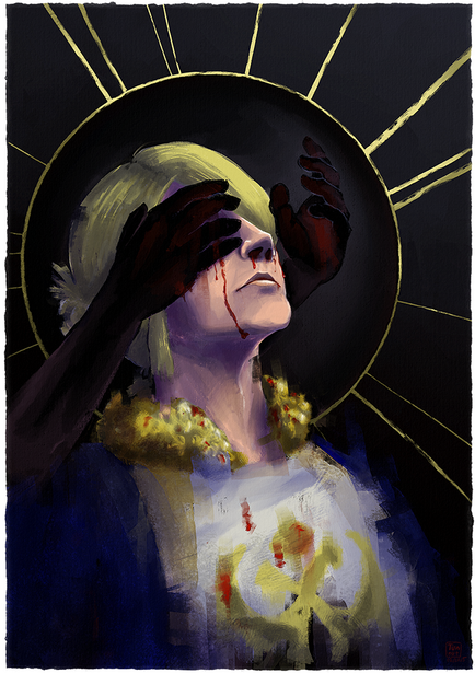 I can feel the light shine on my face